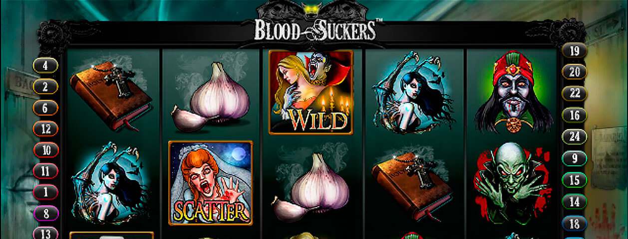 Blood Suckers spilleautomater NetEnt  himmelspill.com