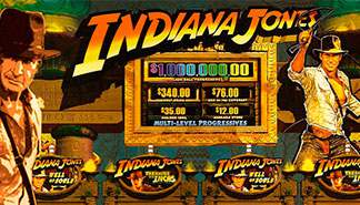 Indiana Jones spilleautomater IGT  himmelspill.com