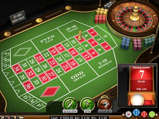French roulette free