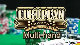 Multi-hand European Blackjack Gold spilleautomater Microgaming  himmelspill.com