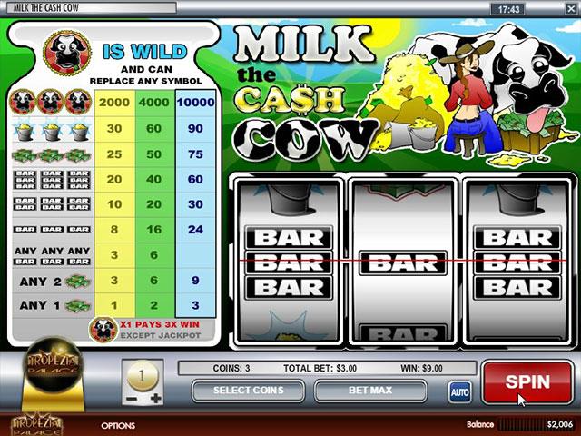 Norske Spilleautomater  Milk the Cash CowRival  SS  - Himmelspill.com