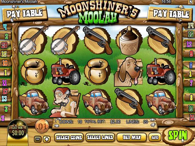 Norske Spilleautomater   Moonshiner's MoolahRival   SS  - Himmelspill.com