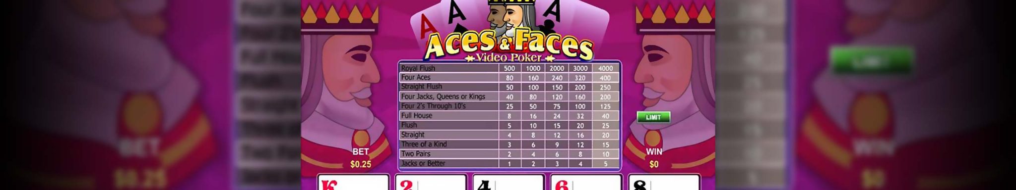 Aces and Faces