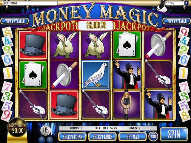 Norske spilleautomater Money Magic, Rival SS - Himmelspill.com