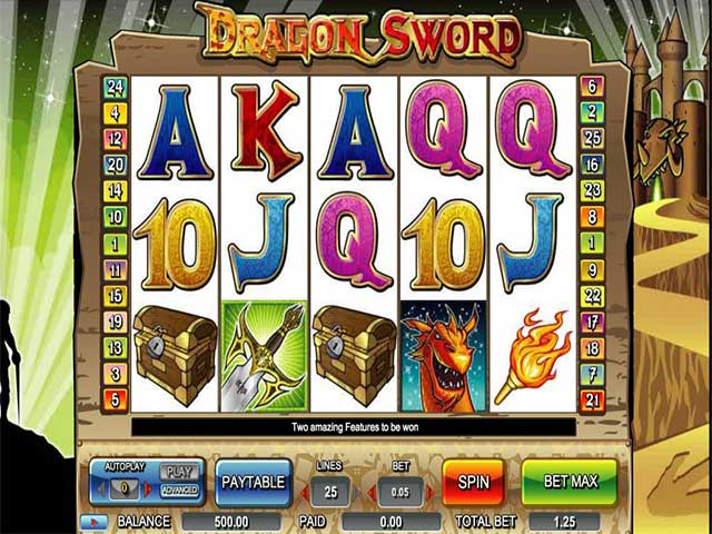 Norske spilleautomater Dragon Sword, Cryptologic SS - Himmelspill.com