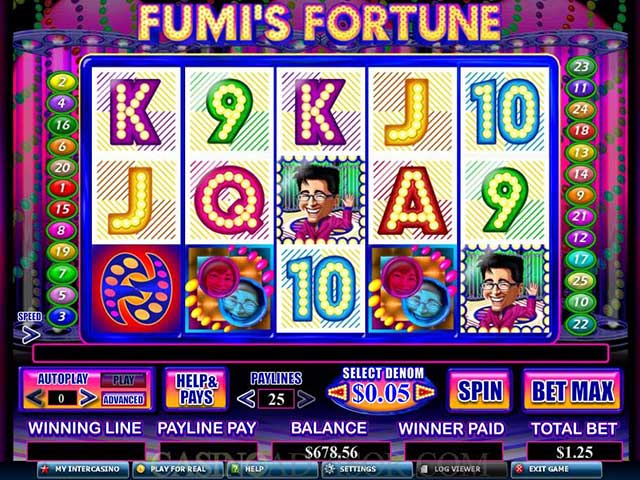Norske spilleautomater Fumi’s Fortune, Cryptologic SS - Himmelspill.com