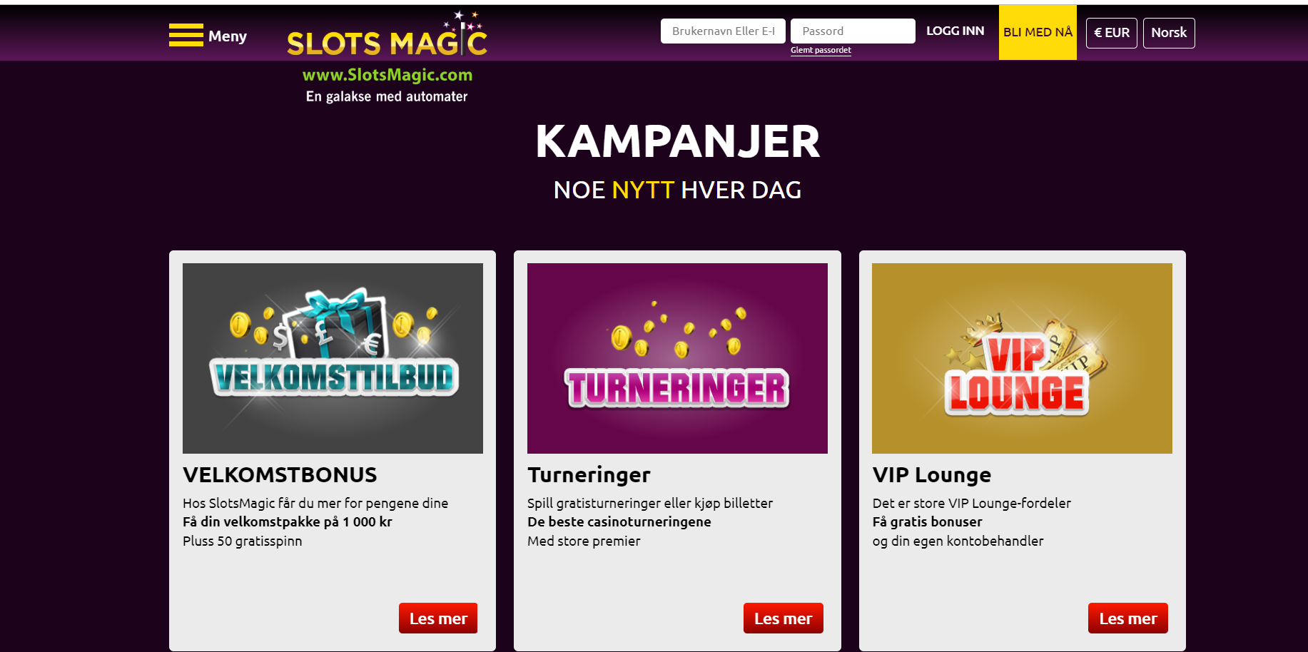 SlotsMagic Casino – for de som liker et godt utvalg av automater himmelspill.com